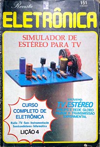Revista Revista Eletrônica #151 Autor (1985) [usado]