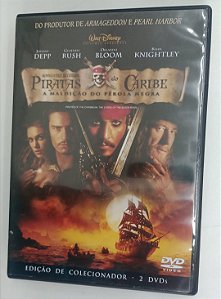 Dvd Piratas do Caribe 1 Duplo Editora [seminovo]