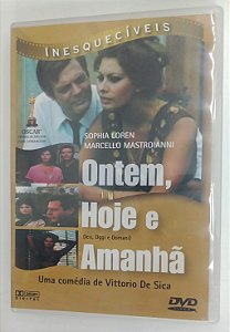 Dvd Ontem, Hoje e Amanhã Editora [seminovo]