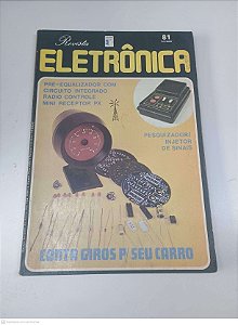 Revista Revista Eletronica - Nº 81 - Ano 1979 Autor Fittipaldi, Hélio (1979) [usado]