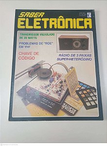 Revista Saber Eletrônica - Nº 185/1988 - Ano Xxiv Autor Fittipaldi, Hélio (1988) [seminovo]