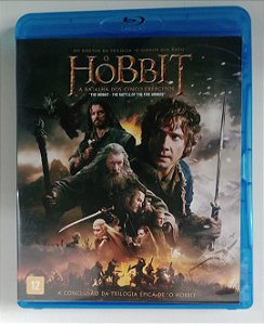 Dvd [blu-ray] Hobbit 3 Batalha dos Cinco Exércitos Editora (2015) [seminovo]