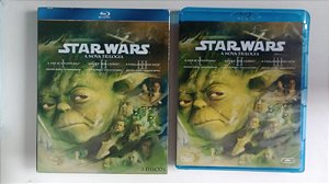 Dvd [blu-ray] Star Wars Prequels Nova Trilogia Editora (2011) [seminovo]