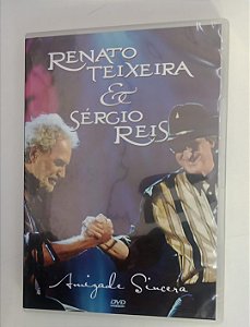 Dvd Renato Teixeira e Sérgio Reis - Amizade Sincera Editora (2010) [usado]