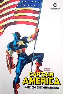 Gibi Capitain America - 80 Anos Como o Sentinela da Liberdade Autor (2024) [seminovo]