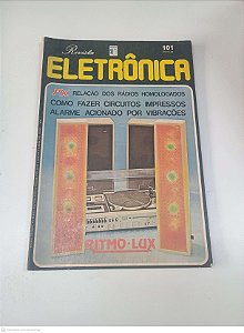 Revista Revista Eletronica - Nº 101 - Ano 1981 Autor Fittipaldi, Hélio (1981) [usado]