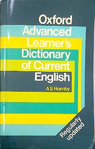 Livro Oxford Advanced Learner''s Dictionary Of Current English Autor Hornby, A. S. (1988) [usado]