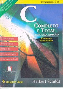Livro C, Completo e Total Autor Schildt, Herbert (1996) [usado]