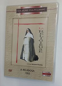 Dvd a Religiosa (1966) Editora Jacques Rivette (2009) [seminovo]