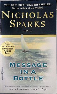 Livro Message In a Bottle Autor Sparks, Nicholas (1999) [usado]
