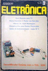 Revista Saber Eletrônica Nº 163 - Ano 1986 Autor (1986) [usado]