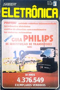 Revista Saber Eletrônica Nº 161 - Ano 1986 Autor (1986) [usado]