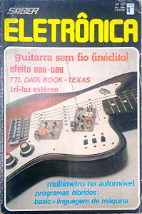 Revista Saber Eletrônica Nº 157 - Ano 1985 Autor (1985) [usado]