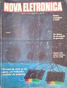 Revista Nova Eletrônica Nº 85 - Ano Viii Autor (1984) [usado]