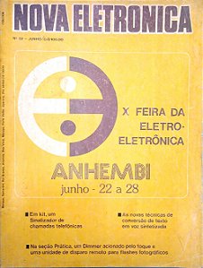 Revista Nova Eletrônica Nº 52 - Ano 1981 Autor (1981) [usado]