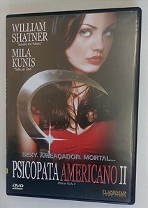 Dvd Psicopata Americano 2 Editora (2002) [usado]