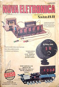Revista Nova Eletrônica Nº 1 - Ano 1977 Autor (1977) [usado]