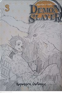 Gibi Demon Slayer: Kimetsu no Yaiba - Vol 3 Autor Gotoyge, Koyoharu (2020) [usado]
