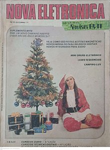 Revista Nova Eletronica Nº 10 - Ano 1977 Autor Desconhecido (1977) [usado]