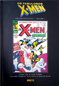Gibi os Fabulosos X-men - Edição Definitiva #1 Autor Lee, Stan (2022) [seminovo]