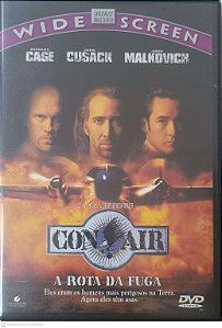 Dvd Con Air a Rota da Fuga Editora (1995) [usado]