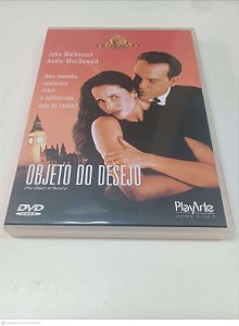 Dvd Objeto do Desejo Editora (2005) [usado]