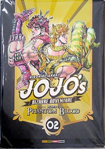 Livro Jojo''s Bizarre Adventure - Parte 1 - Phantom Blood #2 Autor Hirohiko Araki (2018) [usado]