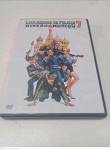 Dvd Loucademia de Policia: Missão Moscou 7 Editora (2008) [usado]