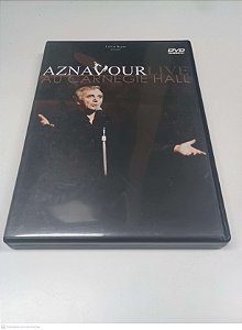 Dvd Aznavour Live Au Carnegie Hall Editora (2002) [usado]