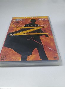 Dvd a Mascara do Zorro Editora (2001) [usado]