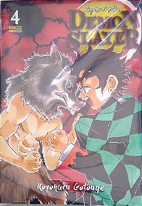 Gibi Demon Slayer: Kimetsu no Yaiba #4 Autor Koyoharu Gotouge (2020) [usado]