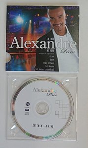 Cd em Casa [ao Vivo] Interprete Alexandre Pires (2008) [usado]