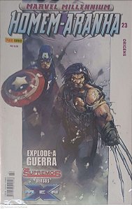 Gibi Marvel Millennium Homem-aranha Nº 23 Autor Lopes, Fernando (2003) [seminovo]