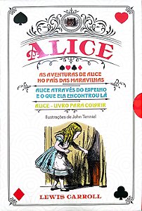 Livro [box] Alice (3 Livros) Autor Carroll, Lewis (2019) [seminovo]
