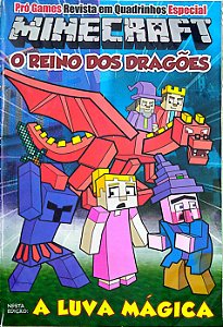 Gibi Pró Games Revista em Quadrinhos Especial: Minecraft - o Reino dos Dragões Autor (2019) [usado]