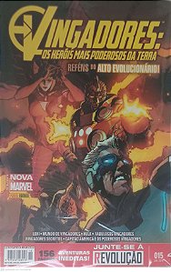 Gibi Vingadores: os Heróis Mais Poderosos da Terra Nº15 Autor Guerrino, Daniel Acunã (2016) [seminovo]