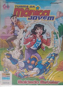 Gibi Turma da Mônica Jovem: Soldado Estelar Nº 41 Autor Sousa, Mauricio de (2020) [seminovo]