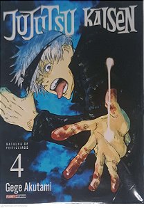 Gibi Jujutsu Kaisen Nº 4 Autor Akutami, Gege (2021) [seminovo]