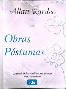 Livro Obras Póstumas Autor Kardec, Allan (2008) [usado]