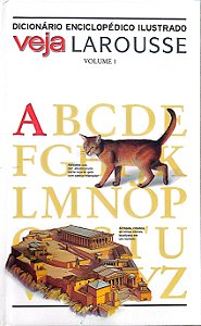 Livro Dicionário Enciclopédico Ilustrado Veja Larousse; 1 Autor Desconhecido (2006) [seminovo]