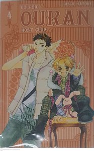 Gibi Colegio Ouran Most Club Nº 4 Autor Hatori, Bisco (2008) [seminovo]