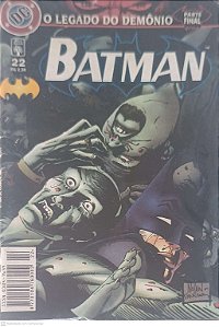 Gibi Batman Nº 22: o Legado do Demonio Parte Final Autor Nolan, Graham (1998) [seminovo]