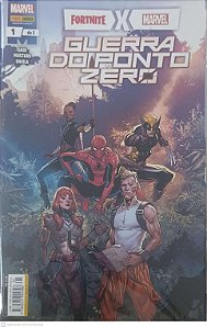 Gibi Fortnite X Marvel: Guerra do Ponto Zero Nº 1 Autor Gage, Christos Nicholas (2022) [seminovo]