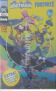 Gibi Batman/fortnite: Ponto Zero Nº 1 Autor Gage, Christos (2021) [seminovo]