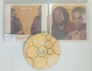 Cd Gil e Milton Interprete Gilberto Gil e Milton Nascimento (2000) [seminovo]