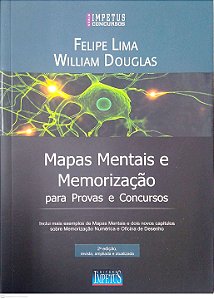 Livro Mapas Mentais e Memorização para Provas e Concursos Autor Lima, Felipe (2011) [seminovo]