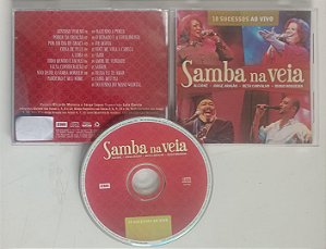 Cd Samba na Veia / ao Vivo Interprete Vários Artistas (2011) [seminovo]