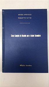 Livro Curso Completo de Desenho para o Ensino Secundário Autor Sperândio, Amadeu [usado]