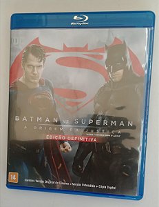 Dvd [blu-ray] Batman Vs Superman Editora (2016) [seminovo]
