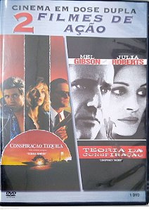 Dvd 2 Filmes de Ação: Conspiração Tequila/troria da Conspiração Editora (2007) [usado]